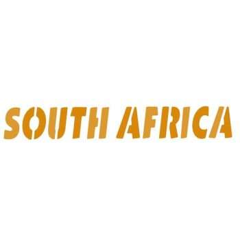 South Africa Border Stencil