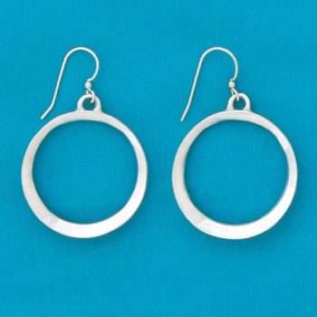 Indent Hoop Earrings