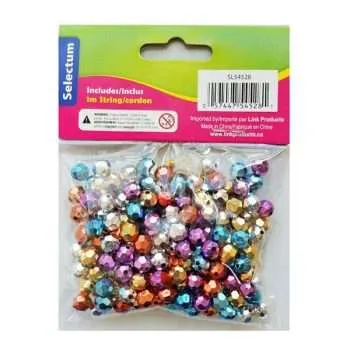 Coloured beads back