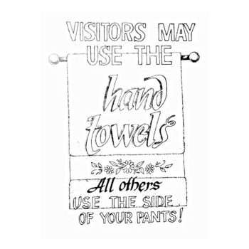Hand Towels - Trichem Vintage Picture