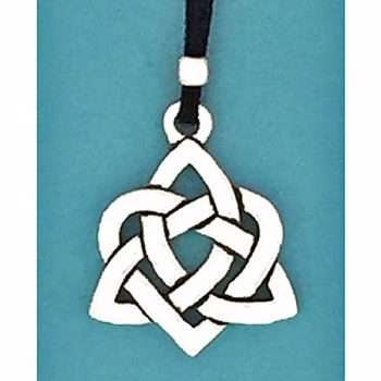 Celtic Heart Pewter Pendant