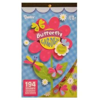 Sticker Book Butterfly Garden