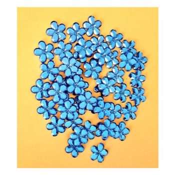 Flower Gemstones Blue