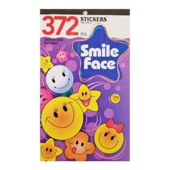 Kids Sticker Book Smile Face