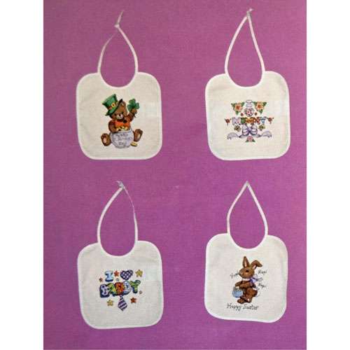Decorated Baby Bib from Trichem Catalogue