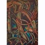Canvas Painted with Acrylic Paints