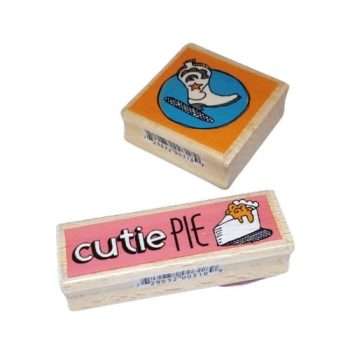 Rubber Stampers Boot and Cutie Pie