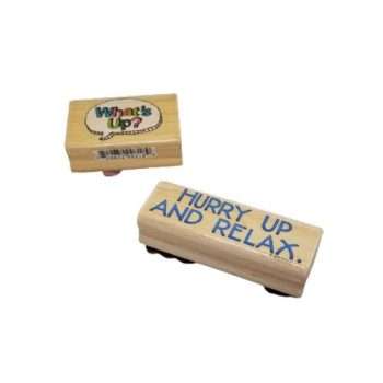 Rubber Stampers Hurry Up and Relax
