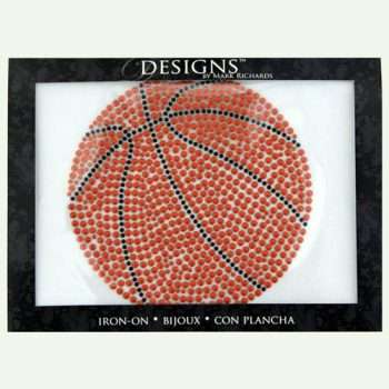 Basket Ball Iron-On Applique
