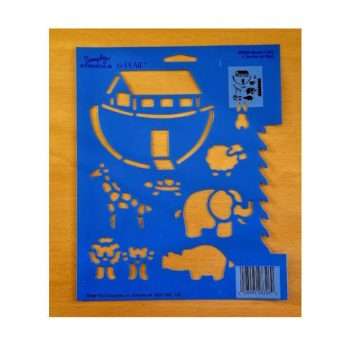 Noah's Ark Plaid Stencil