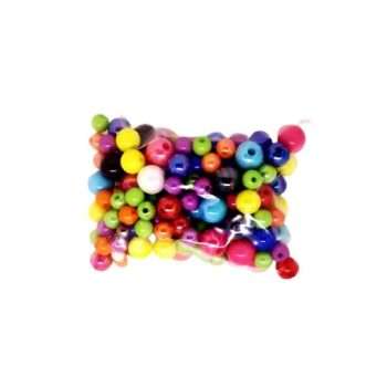 Multi-Coloured Shiny Beads