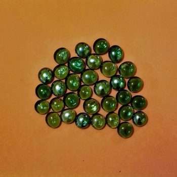 Green Glass Pebble Stones