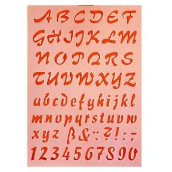 Alphabet Stencil 3