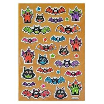 Halloween Bats Stickers