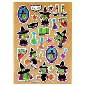 Halloween Witch Stickers