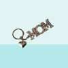 Sparkly MOM Keyring