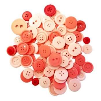 Buttons in Shades of Pink