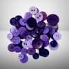 Buttons in Shades of Purple