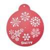 Winter Snowflake Stencil