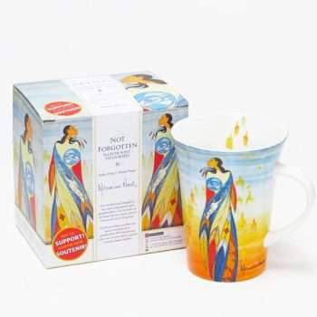 Porcelain Mug Not Forgotten by Maxine Noel