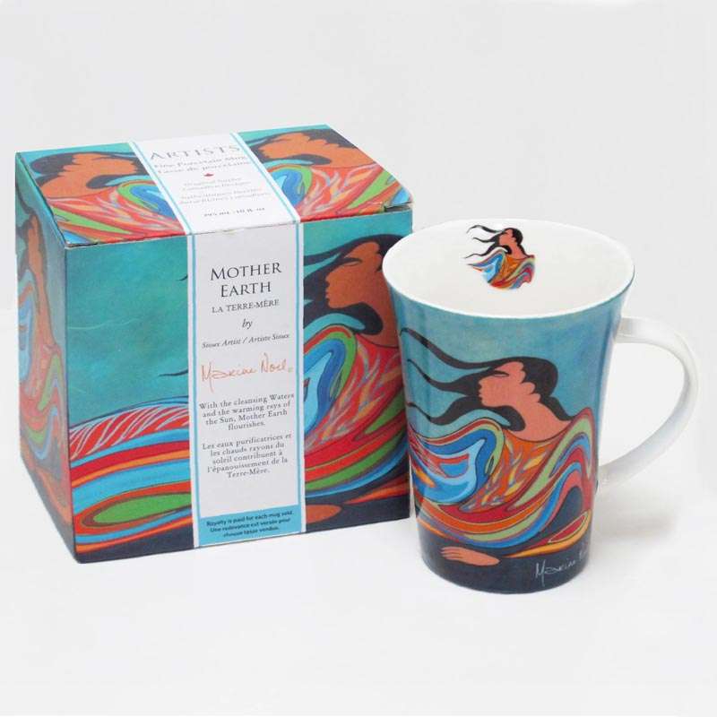 Mother Earth Porcelain Mug Box
