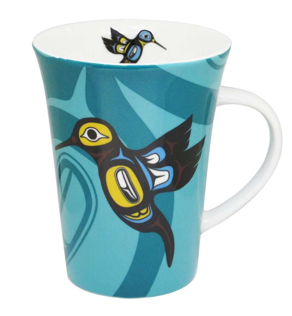 Hummingbird Pocelain Mug