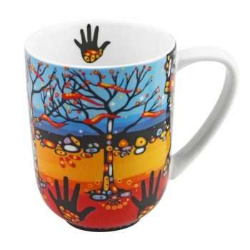 Porcelain Mug Remember by John Rombough