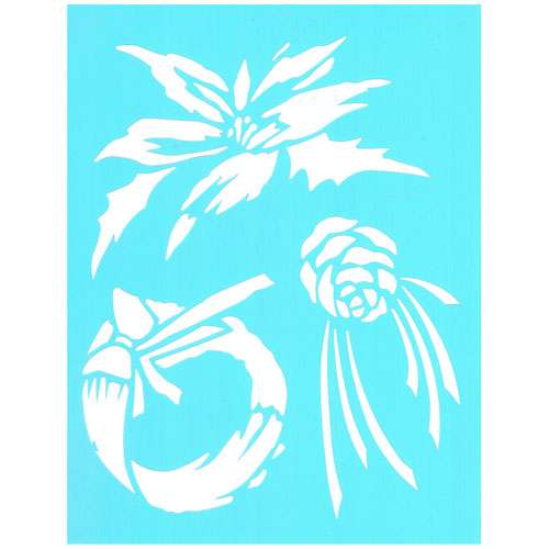 Trichem Brush Strokes Stencil