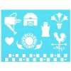 Trichem Country Barnyard Theme Stencil