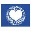 Trichem Heart Stencil