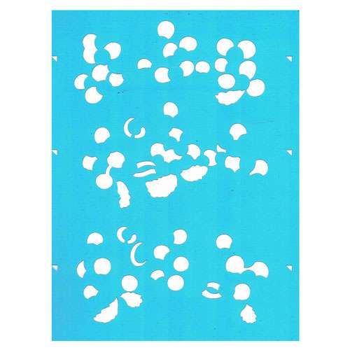 Trichem Grapevine Interlocking Stencil