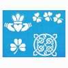 Trichem Irish Symbols Stencil
