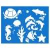 Trichem Ocean Critters Stencil
