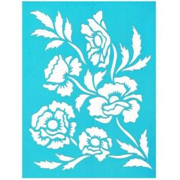 Trichem Poppy Stencil