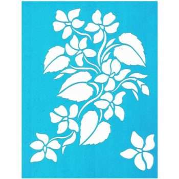 Trichem Violets Stencil