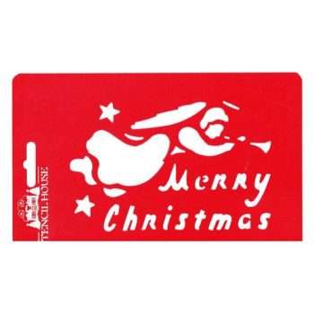 Merry Christmas and Happy Holidays Stencils