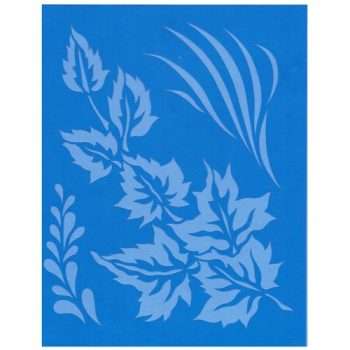 Trichem Cascading Leaves Stencil