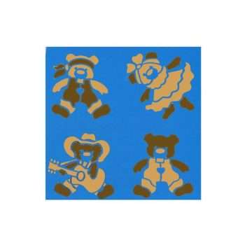 Trichem Country Bears Stencil