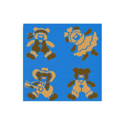 Trichem Country Bears Stencil