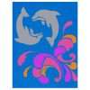 Trichem Dolphins Stencil