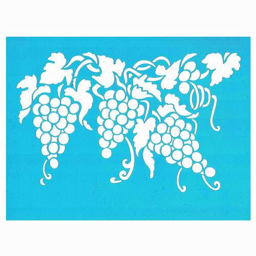 Trichem Grapevine Panel Stencil