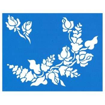Trichem Roses and Lilacs Stencil
