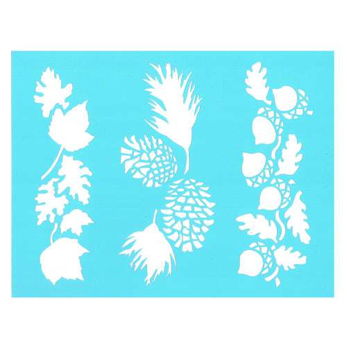 Trichem Thanksgiving Autumn Stencil
