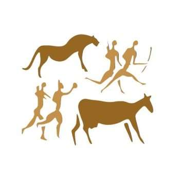 Bushman Set Stencil