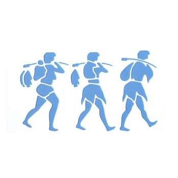 Fisher People Stencil