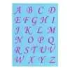 Trichem Alphabet Italics A-Z Stencil