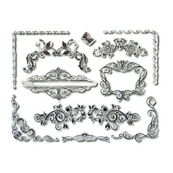 Clear Stamps Border Set