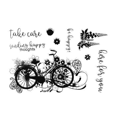Clear Stamps Happy Thoughts Set