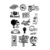 Clear Stamps Travel Stamps Set