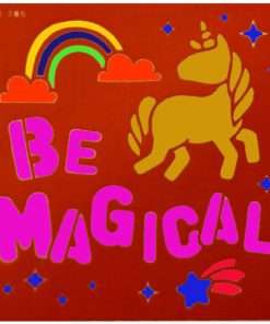 Kids Be Magical Stencil